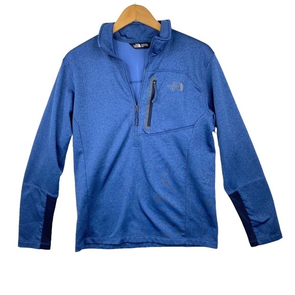 The North Face Blue Canyonlands 1/2 Zip Fleece Pullover Men's Size Medium - Picture 1 of 7